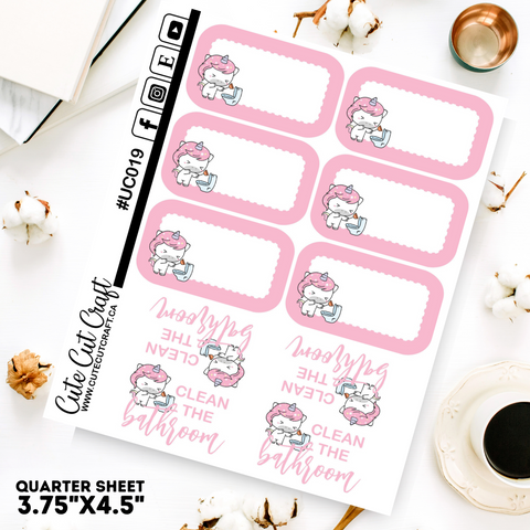 Charlie Cleans The Bathroom