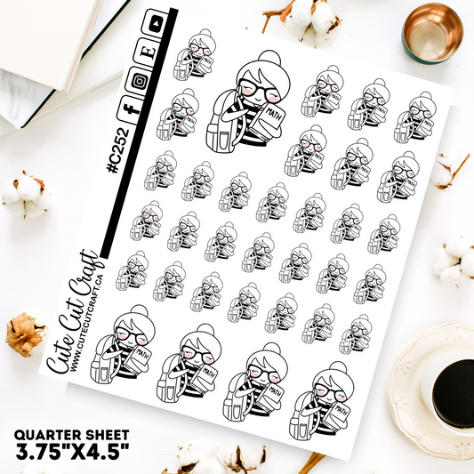 School Subjects || Planner Paige 2000