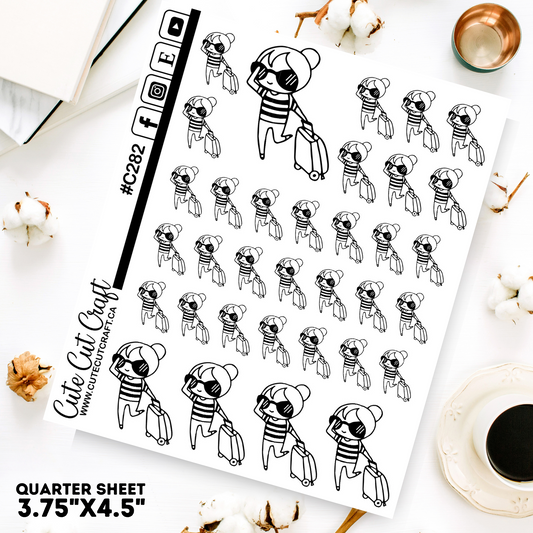 Travel Day || Planner Paige 2000