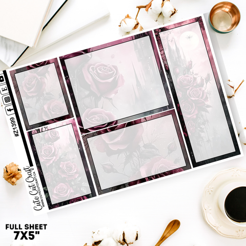 Dark Rose Sidebar Set