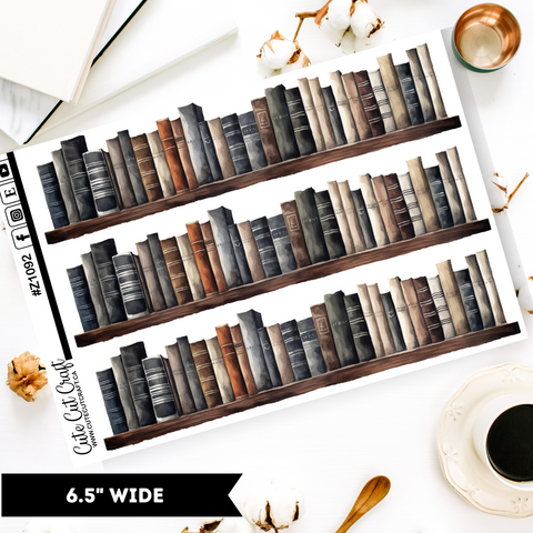 Vintage Bookshelf || Border Collection