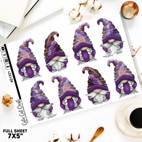 Purple Marble Gnomes