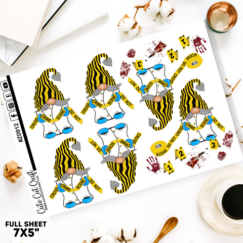 XL Crime Scene Gnomes