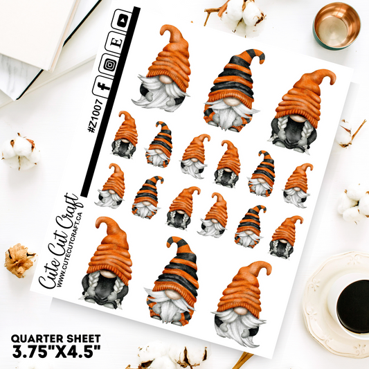 Orange Stripe Gnomes 2000