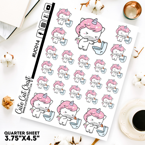 Charlie Cleans The Bathroom