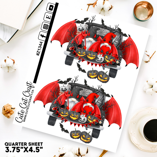 Halloween Demon Truck 2000