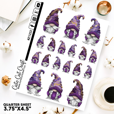 Purple Marble Gnomes
