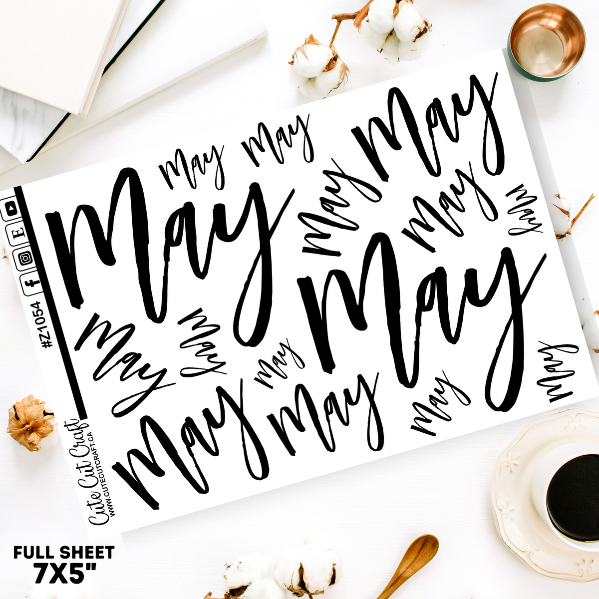 May #1054 || Jumbo Script