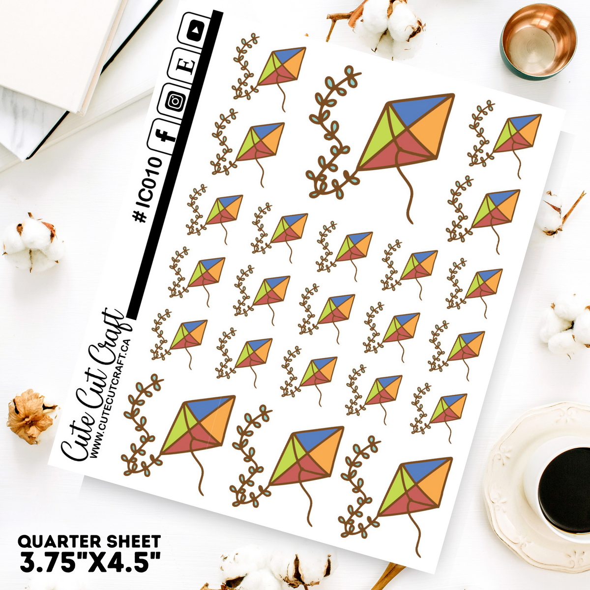 Kite #010 || Decorative Icons