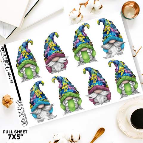 Bright Tropical Gnomes