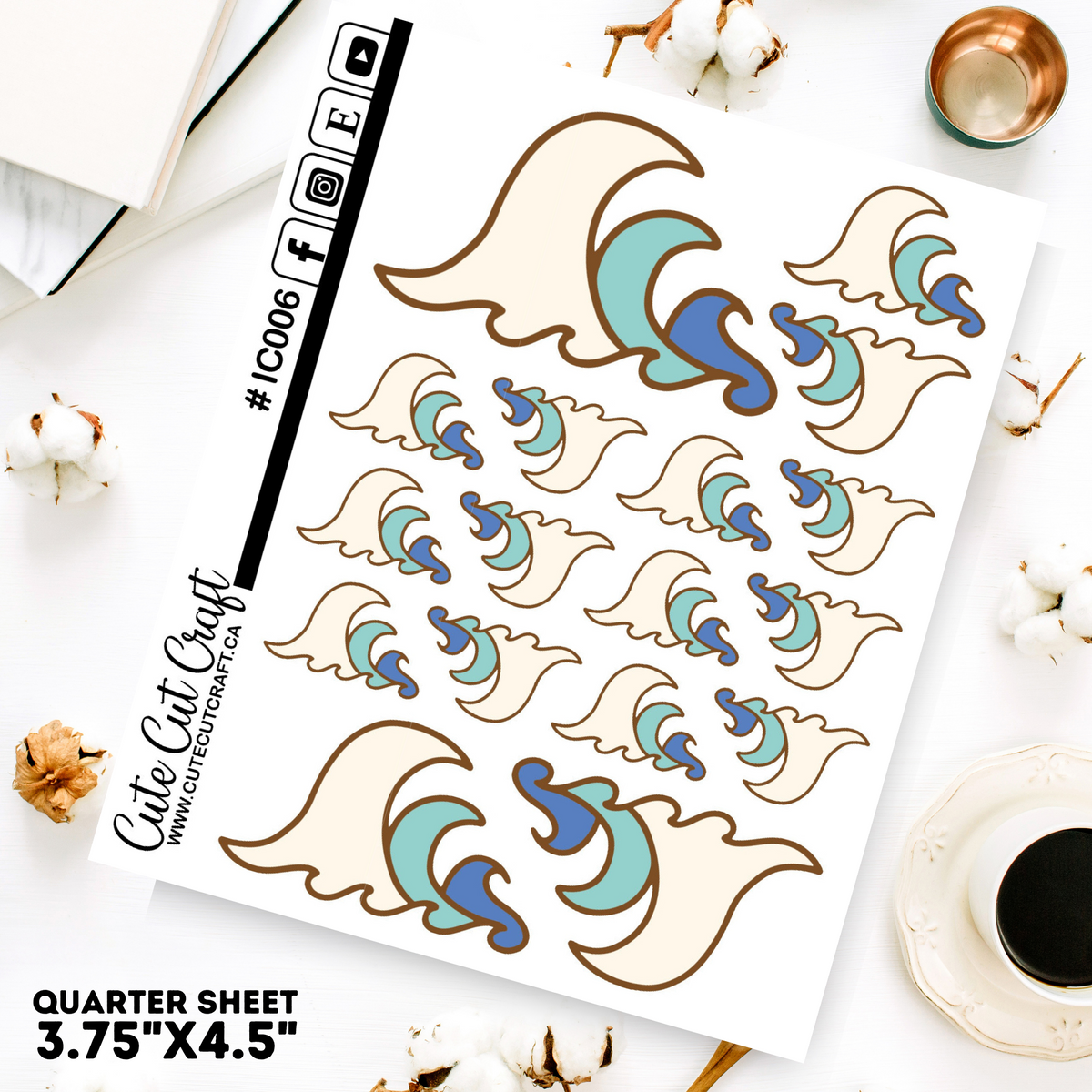 Waves #006 || Decorative Icons