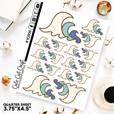 Waves #006 || Decorative Icons