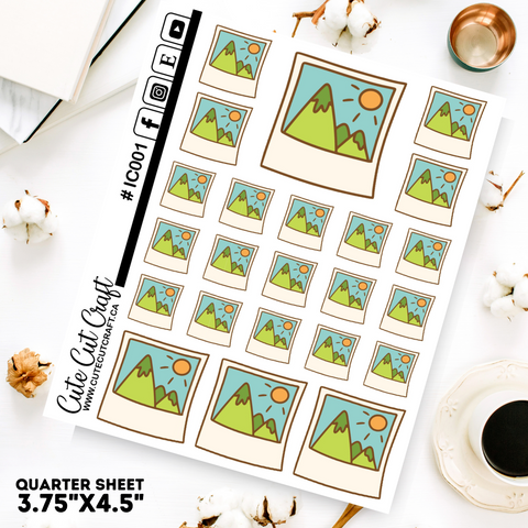 Summer Photo #001 || Decorative Icons