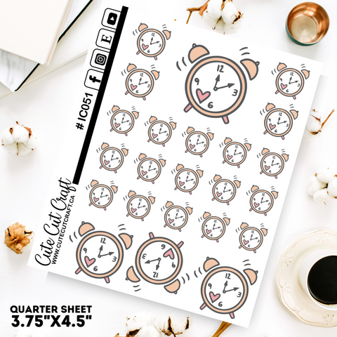 Clock #051 || Decorative Icons