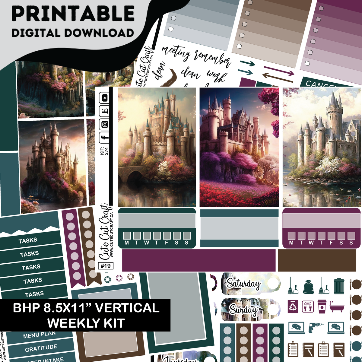 Dream Castle #274 || Big HP [PRINTABLE]