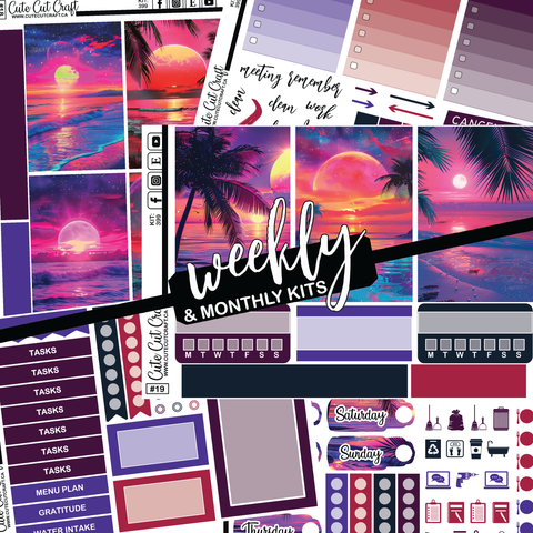 Beach Sunset #399 || Big HP Weekly & Monthly