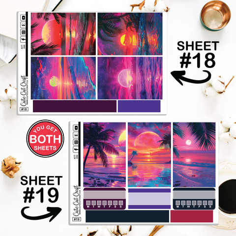 Beach Sunset #399 || Big HP Weekly & Monthly