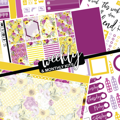 Sunny Sunflower #405 || CHP Dashboard Weekly & Monthly (Copy)