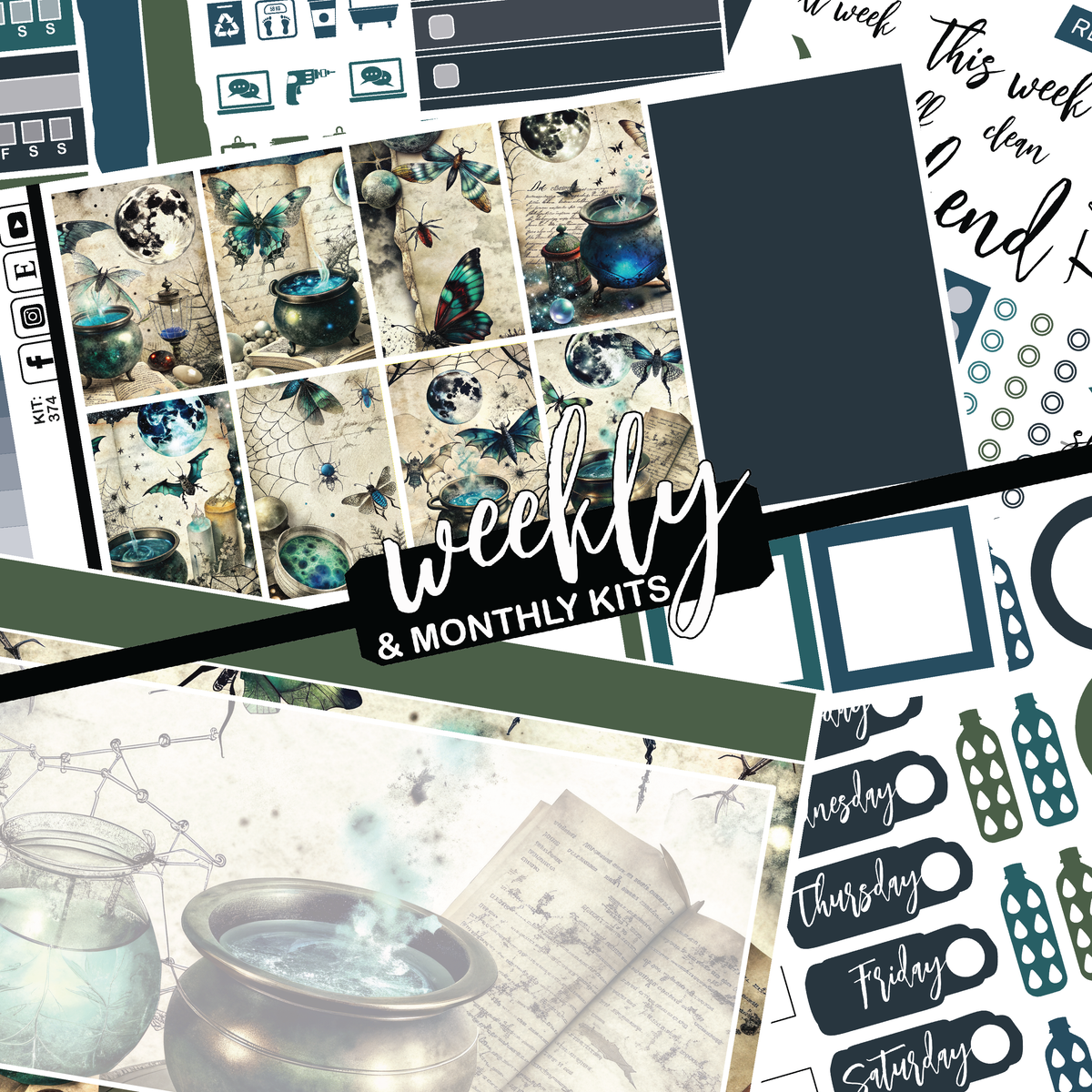 Witchy Way #374 || CHP Dashboard Weekly & Monthly