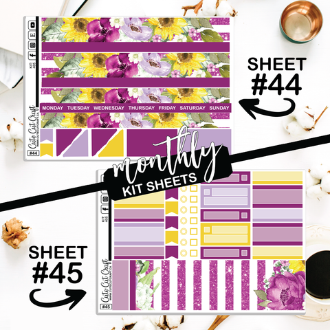 Sunny Sunflower #405 || CHP Dashboard Weekly & Monthly (Copy)