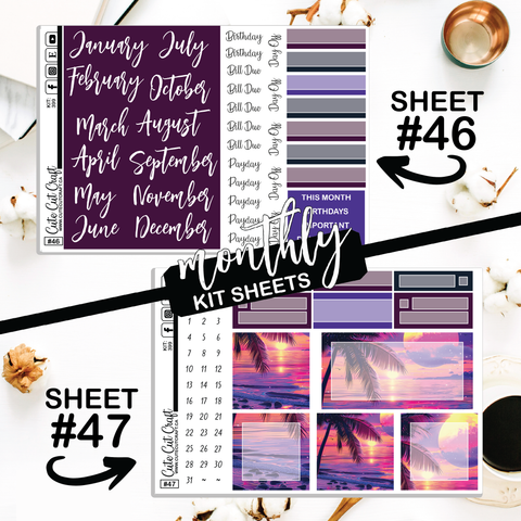 Beach Sunset #399 || CHP Dashboard Weekly & Monthly