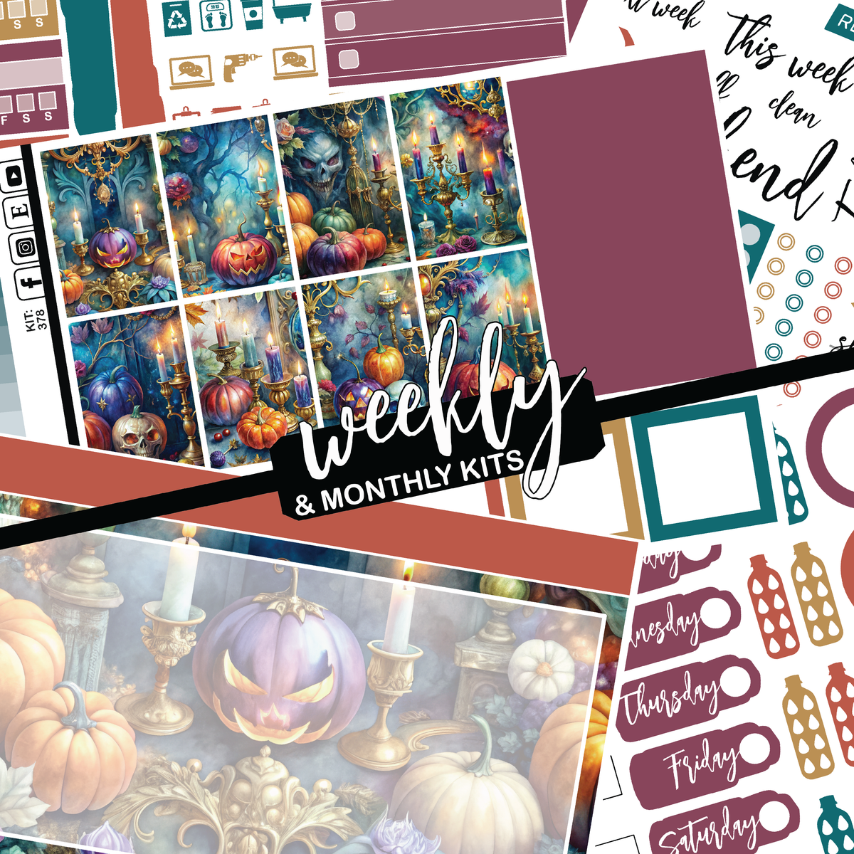 Victorian Halloween #378 || CHP Dashboard Weekly & Monthly