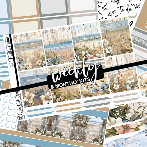 Beachscape #350 || ECLP Weekly & Monthly