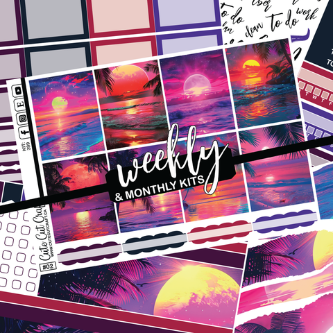 Beach Sunset #399 || ECLP Weekly & Monthly