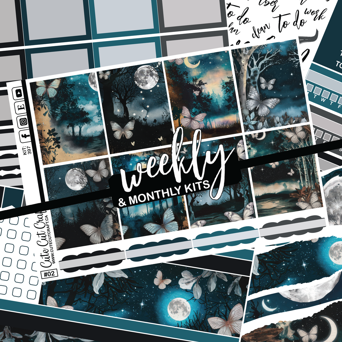 Blue Butterfly #397 || ECLP Weekly & Monthly