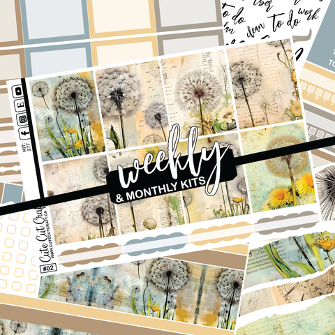 Retro Dandelion #277 || ECLP Weekly & Monthly