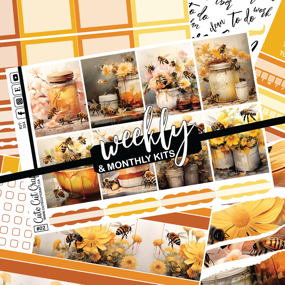 Bumble Bee #354 || ECLP Weekly & Monthly