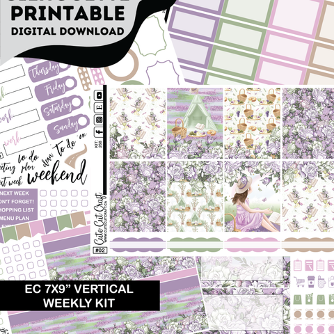 Spring Picnic #268 || ECLP Kit [PRINTABLE]