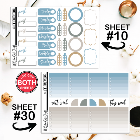 Beachscape #350 || ECLP Weekly & Monthly