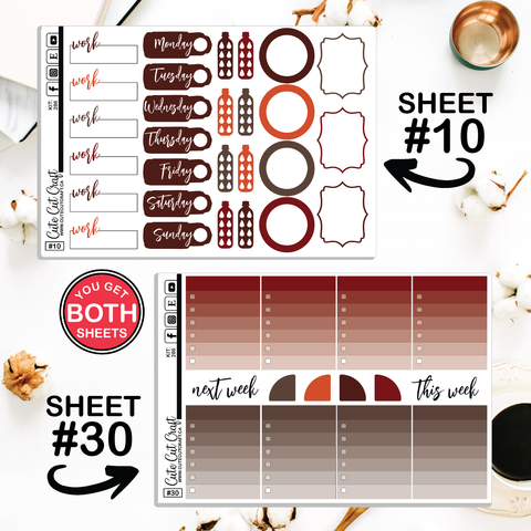 Red Fall # 286 || ECLP Weekly & Monthly