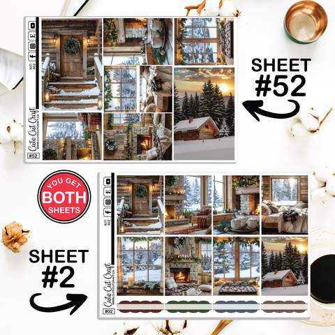 Cozy Cabin #402 || ECLP Weekly & Monthly