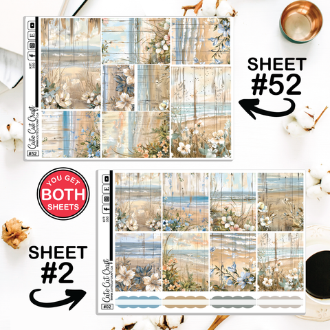 Beachscape #350 || ECLP Weekly & Monthly