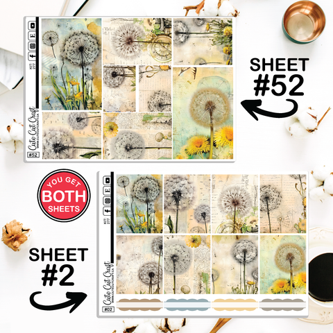 Retro Dandelion #277 || ECLP Weekly & Monthly