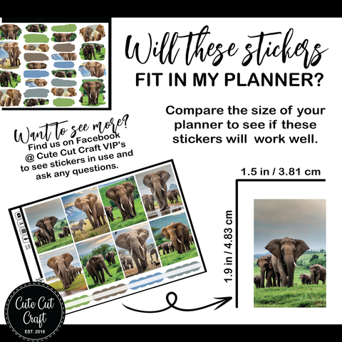 Elephant Expedition #349 || ECLP Kit [PRINTABLE]