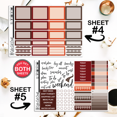 Red Fall # 286 || ECLP Weekly & Monthly