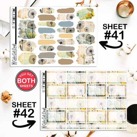 Retro Dandelion #277 || ECLP Weekly & Monthly