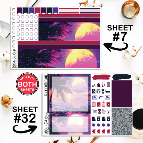 Beach Sunset #399 || ECLP Weekly & Monthly