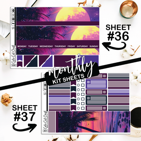 Beach Sunset #399 || ECLP Weekly & Monthly