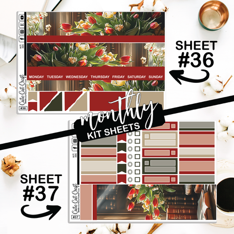 Vintage Tulip #395 || ECLP Weekly & Monthly