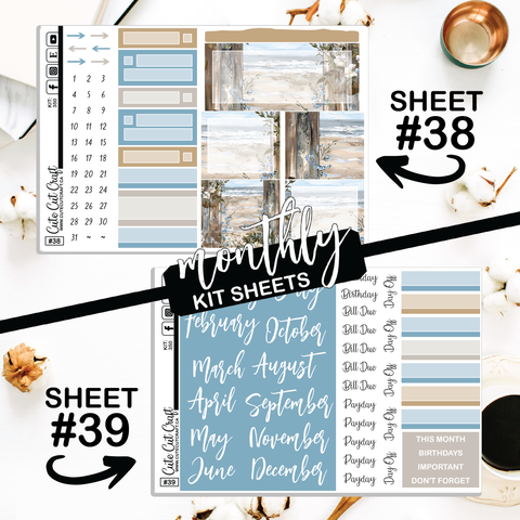 Beachscape #350 || ECLP Weekly & Monthly