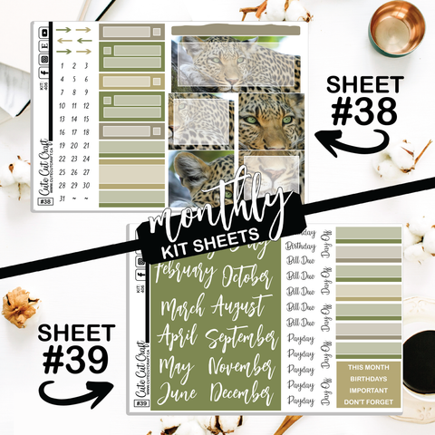Leopard #406 || ECLP Weekly & Monthly