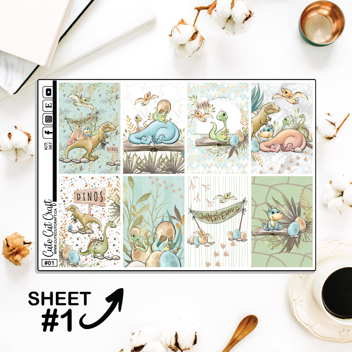 Baby Dino #367 || Full Boxes & Deco