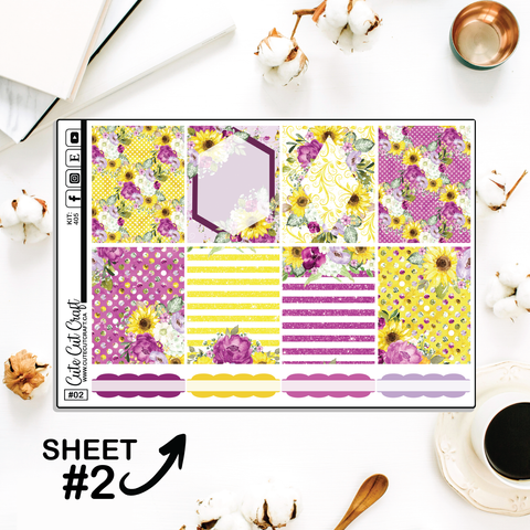 Sunny Sunflower #405 || Full Boxes & Deco