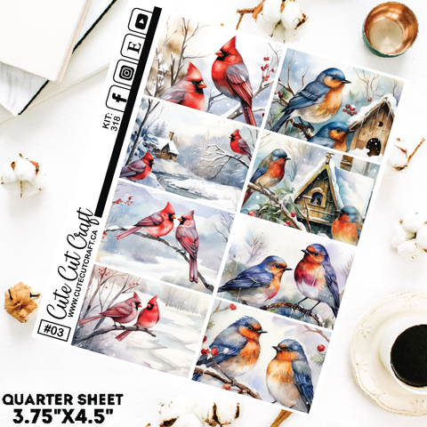 Winter Birds #318 || Full Boxes