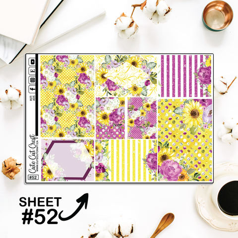 Sunny Sunflower #405 || Full Boxes & Deco