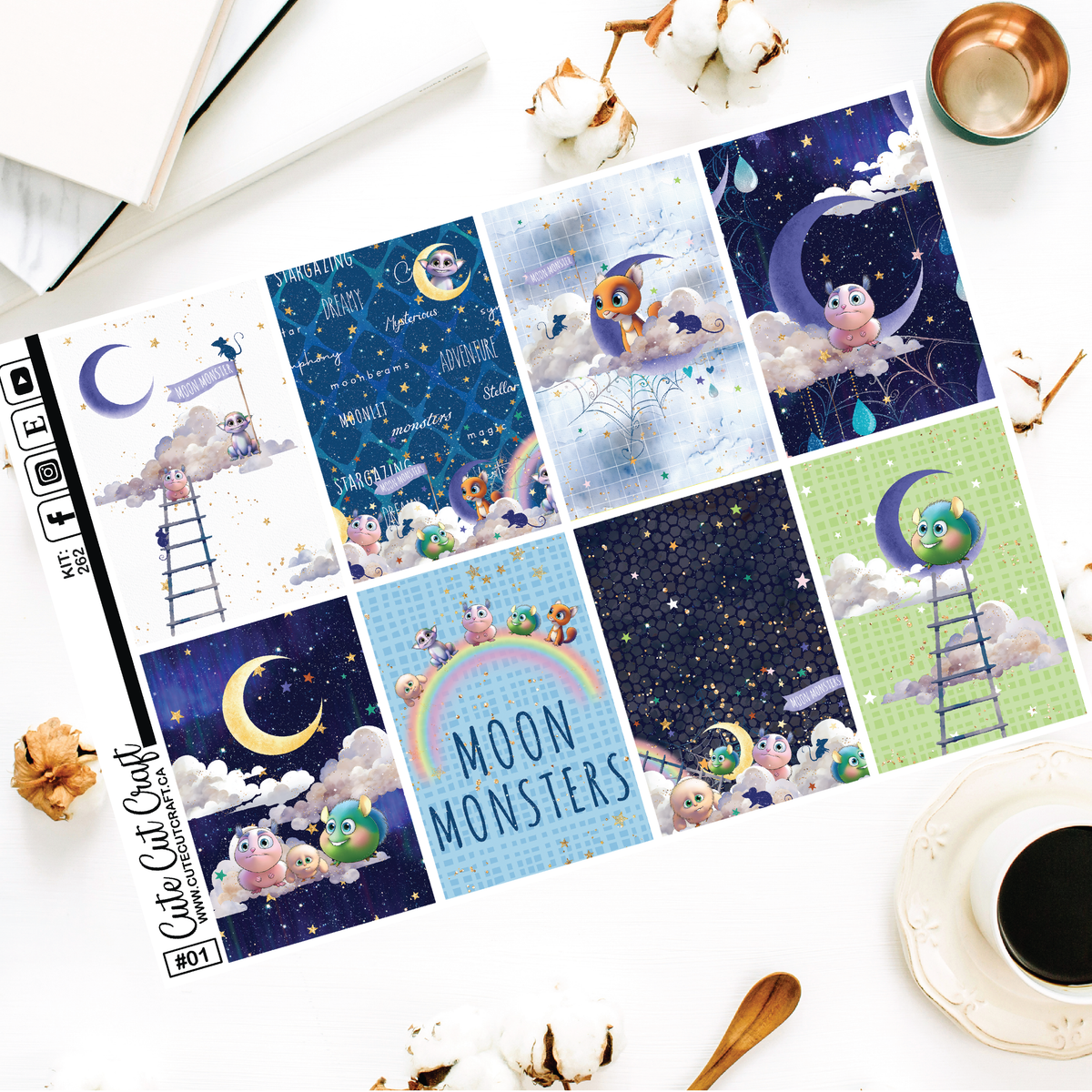 Moon Monsters #262 || EC/HP Full Boxes